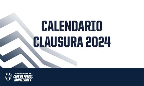Conoce El Calendario Rayado Del Clausura Sitio Oficial Del Club