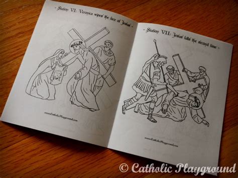Stations Of The Cross Booklet Catholic Playground