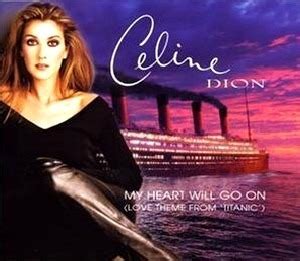My heart will go on (from titanic). Cd Single Celine Dion Titanic My Heart Will Go On - R$ 129 ...