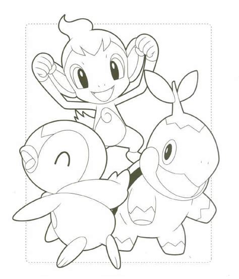 These are your first of three sets of generation vii poketmonsters. Chimchar,Turtwig,and Piplup by CutePokemonTrianer on ...