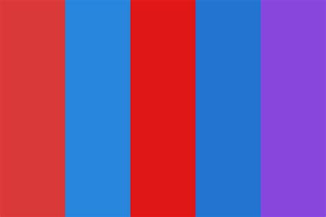 Red Vs Blue Color Palette