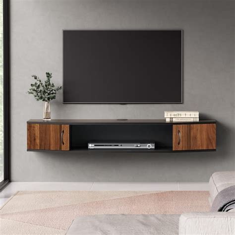 Tv And Media Furniture Furniture Fitueyes Floating Tv Stand Wall Mounted