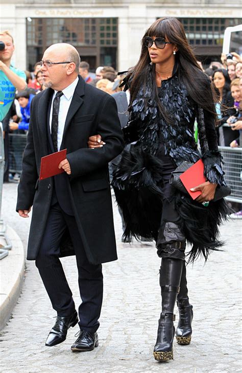 Celebrities In Boots Naomi Campbell In Alexander Mcqueen Over The Knee