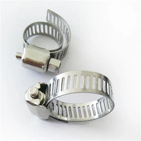 Hot Sale Stainless Steel Mini Jubilee Fuel Hose Clamps Pipe Clamps Air