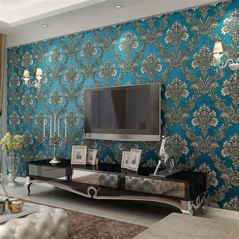 Free Shipping 2014 New High End 3d Wallpaper Backdrop Bedroom Living