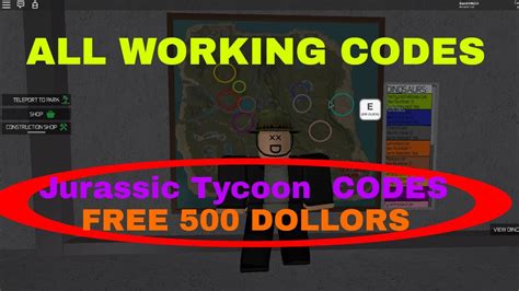Roblox Jurassic Park Codes Code Robux Hack 2019 Bengers Food
