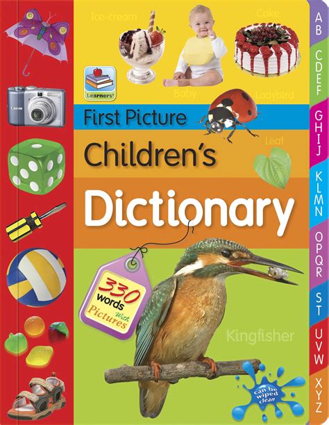 First Picture Childrens Dictionary Rabia Books