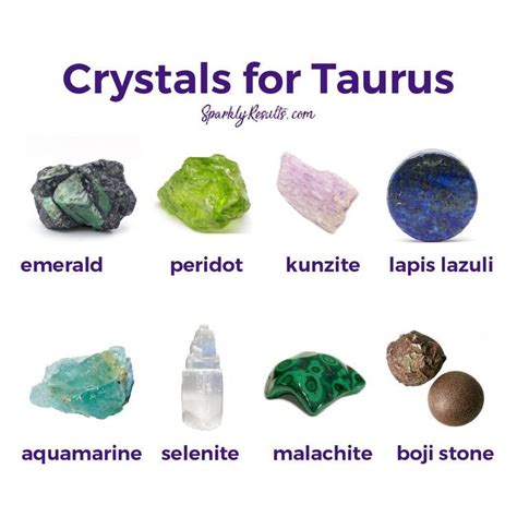 Taurus Power Colors And Crystals Crystals And Gemstones Crystals