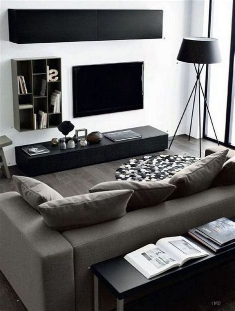 8 minimalist living rooms with masculine feel for small space in 2020 minimalist living room