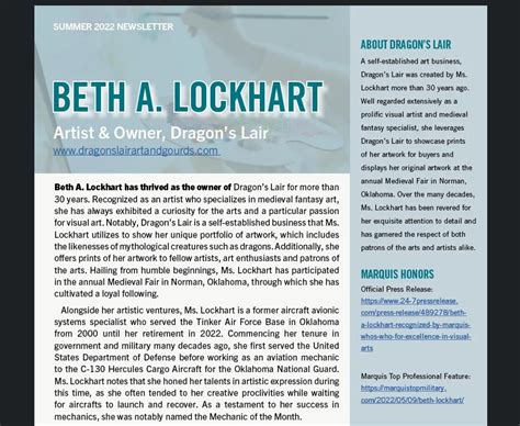Features Beth A Lockhart