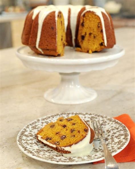 Pumpkin Spice Cake With Chocolate Chips Martha Stewart Recipes
