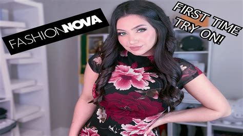 Fashion Nova Try On Haul Ornella Amora Youtube