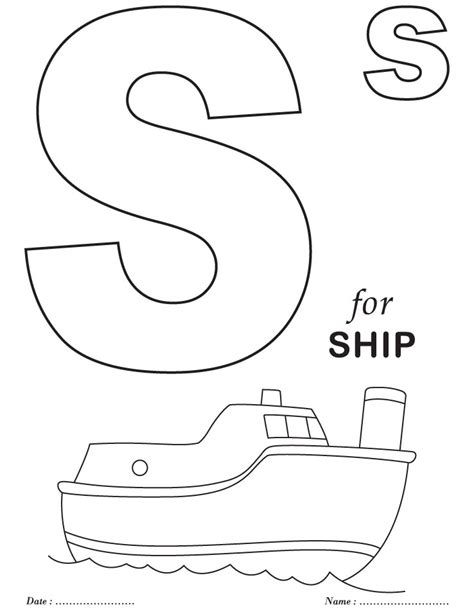 Printables Alphabet S Coloring Sheets | Download Free Printables