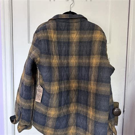 Telluride Clothing Company Quilted Flannel Shacket Depop