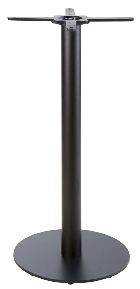 Pied de table rabattable en metal noir h73 iron business maisons. Pied de table haute en métal noir H100 Iron Pro | Maisons ...