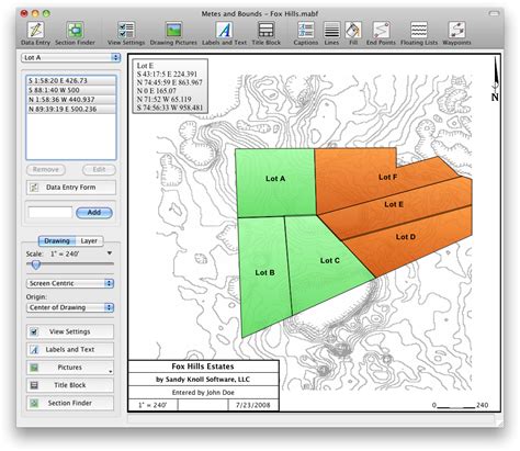 Land Mapping And Land Plotting Software