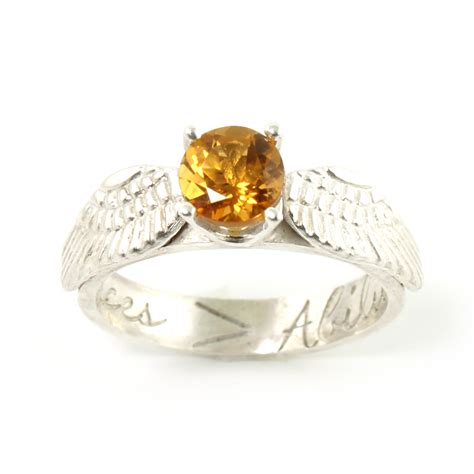 Golden Snitch Ring Harry Potter Engagement Ring Spiffing