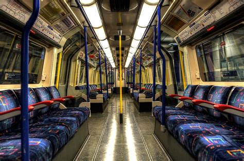 You won't believe it when you see what laura and kelly do! "Inside Tube Train" by Svetlana Sewell | Redbubble