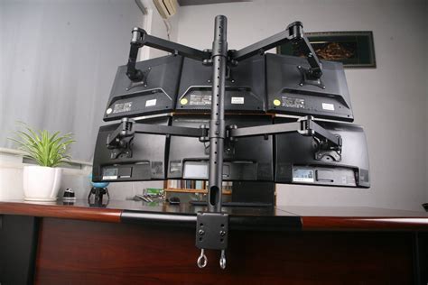 Mount It Articulating Dual Arm Computer Monitor Desk Mount