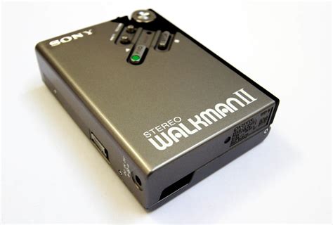 The original walkman, released in 1979, was a portable cassette player that allowed people to listen to music of their choice on the move. SONY Walkman II (1981) | Wolf Review