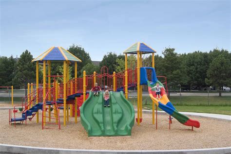 Kids Choice Playground With Flippo Slide At Sanchez Elementary School