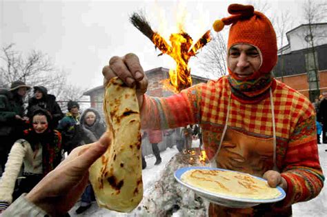 Its Russian Mardi Gras Time For Pancakes Butter And Fistfights The
