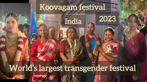 India S Biggest Transgender Festival Koovagam Festival Over Lakh Trangenders Comes