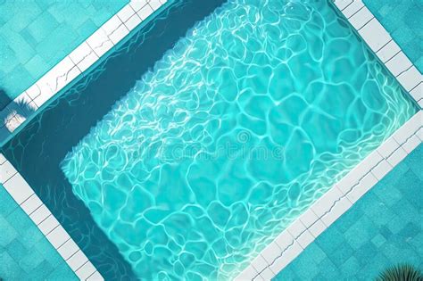 Swimming Pool Top View Background Ai Generative Stock Illustration Illustration Of Swimming