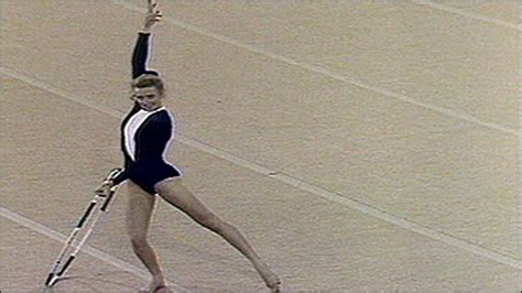 BBC SPORT Other Sport Gymnastics Archive Gabby Logan S 1990