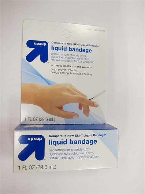 Buy Up And Up Liquid Bandage 1 Fl Oz Compare New Skin Liquid Bandage