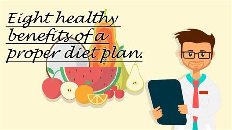 Eight Healthy Benefits Of A Proper Diet Plan Youtube