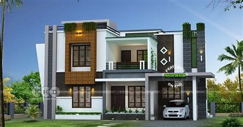 2352 Sq Ft Awesome Contemporary Kerala Home Design Kerala Home Design
