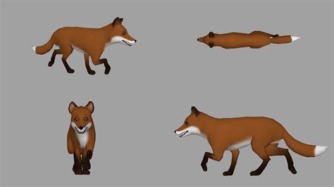 Quadruped Locomotion Fox Walk Cycle On Vimeo