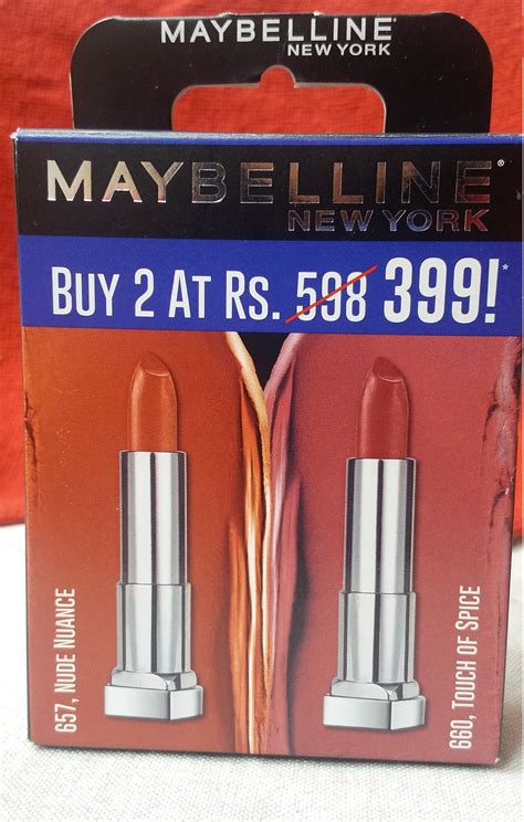 Maybelline Creamy Matte Lipstick Combo Genuine Review 5 Benefits Nude