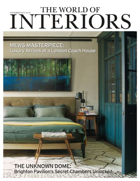 The World Of Interiors Back Issue November 2012 Digital In 2021