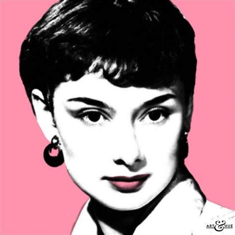 Brilliant Audrey Hepburn Pop Art By Art And Hue