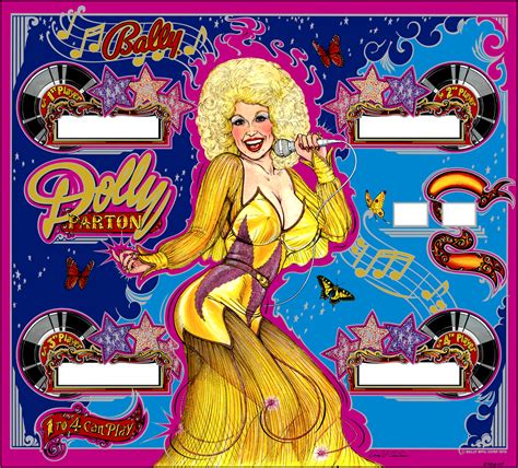 Dolly Parton Backglass