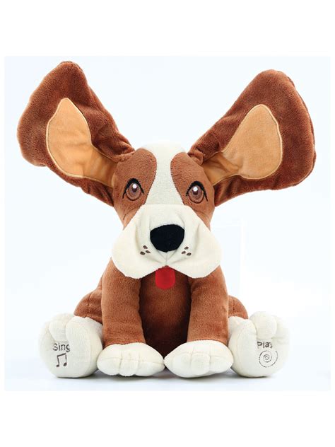 Musical Peek A Boo Animated Plush Dog Floppy Eared Singing And Moving