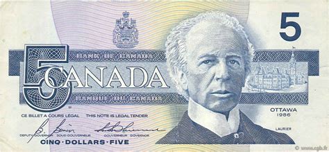 Dollars Canada P C B Banknotes