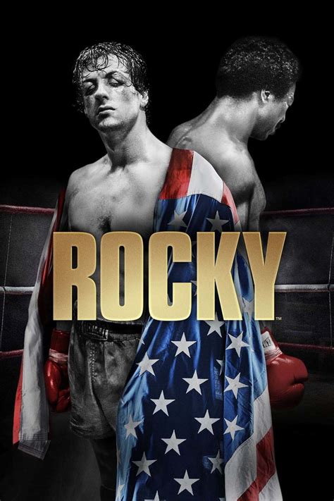 Rocky balboa has black hair and brown eyes. Big Poster Filme Rocky Balboa 1 1976 LO01 Tamanho 90x60 cm ...