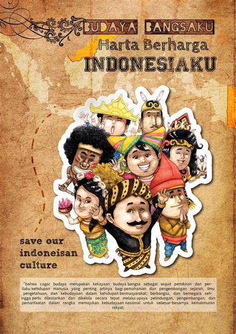 Poster Budaya Indonesia By Aziz On Deviantart