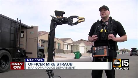 Maricopa Police Deploy New Robot Technology Youtube