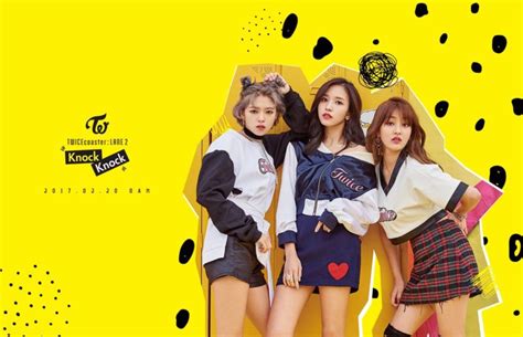 Korea Korean Kpop Idol Girl Group Band Twices Knock Knock Fashion