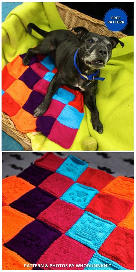 6 Best Free Dog Blanket Knitting Patterns The Knit Crew