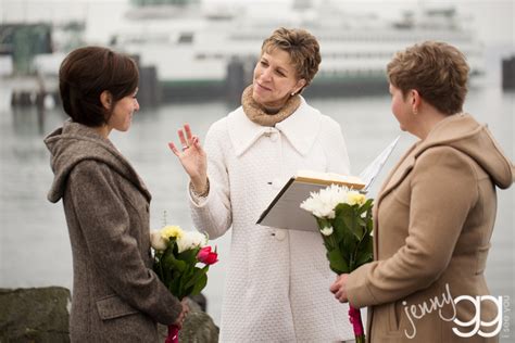 Same Sex Seattle Elopement ~ Bracketts Landing Edmonds