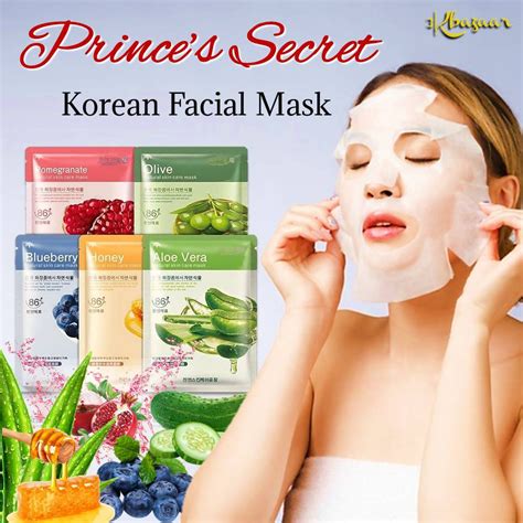 Korean Style Face Mask Sheet Shopee Philippines