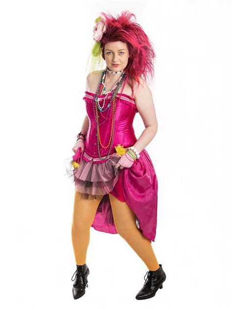Let Your True Colours Show In This 1980 S Cyndi Lauper Costume For Hire Perfect For A Pop Star