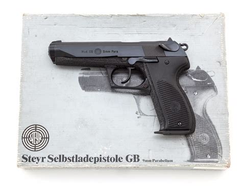 Steyr Mannlicher Model Gb Semi Automatic Pistol