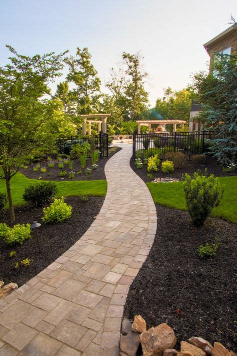 Paver Walkway For Front Of House Front Yard Landscaping Ideas
