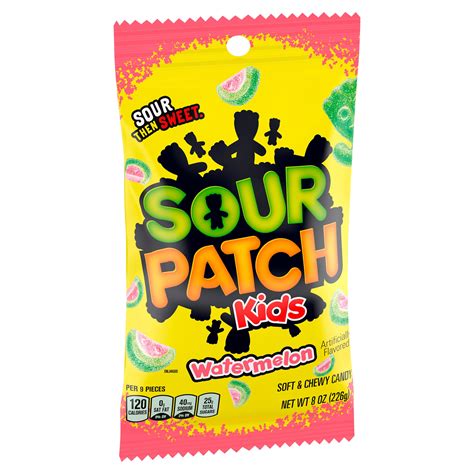 Sour Patch Kids Watermelon Soft And Chewy Candy 8 Oz